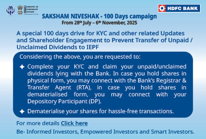 Saksham Niveshak-100 Days Campaign
